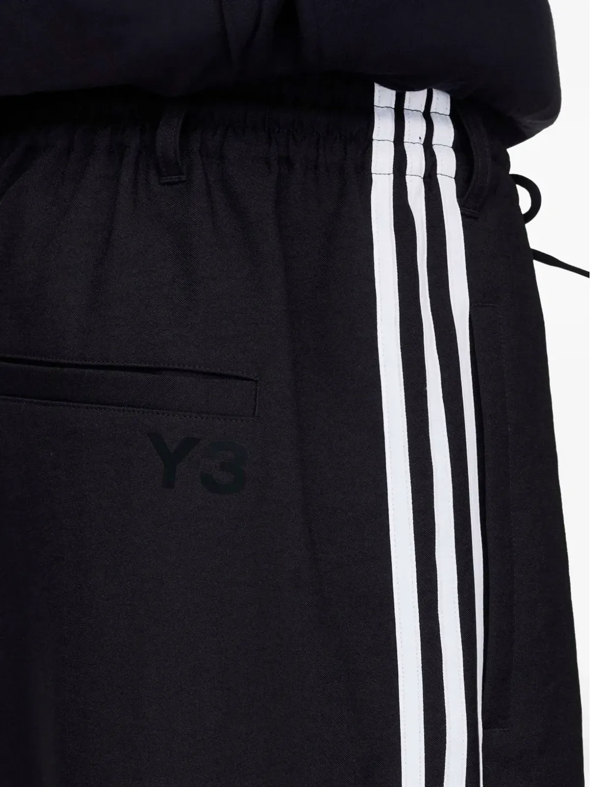 Y-3 ワイドレッグトラックパンツ - 画像5