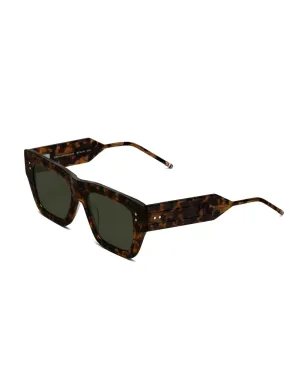 Thom Browne Eyewear べっ甲柄 長方形フレーム サングラス - サムネイル2