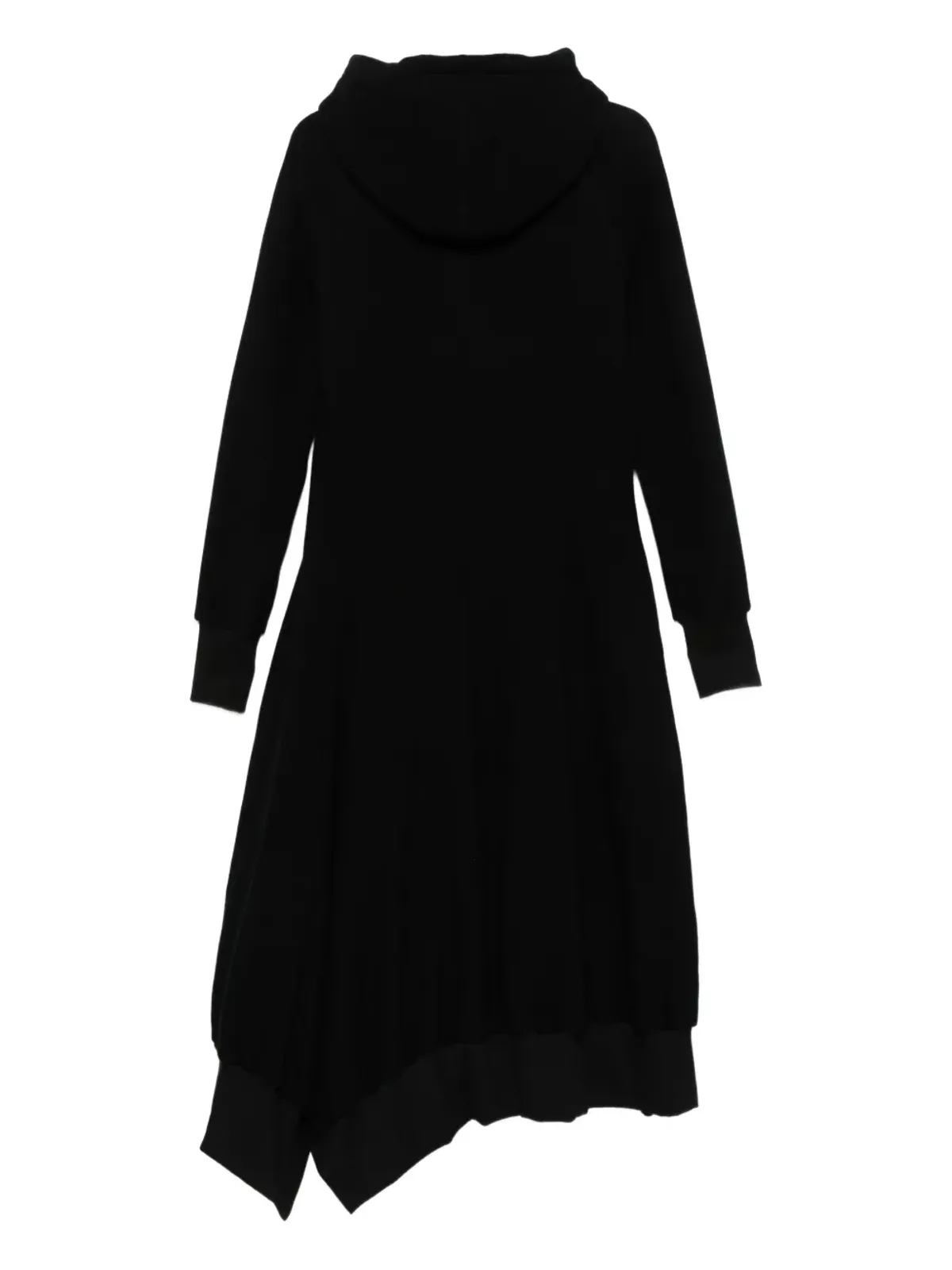 Yohji Yamamoto フード付きアシンメトリコート - 画像2