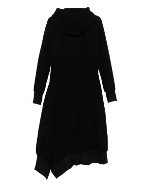Yohji Yamamoto フード付きアシンメトリコート - サムネイル2