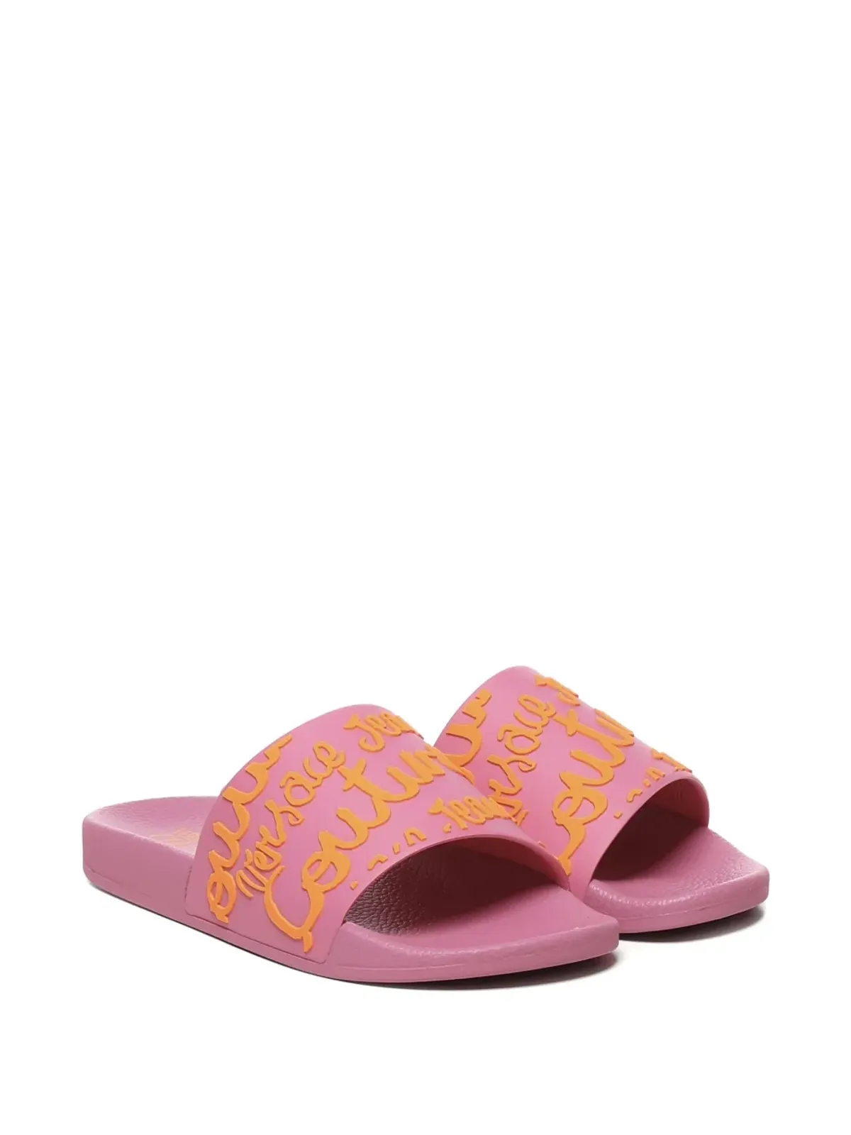 Versace Jeans Couture ロゴディテールスライド - 画像2