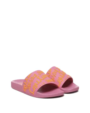 Versace Jeans Couture ロゴディテールスライド - サムネイル2