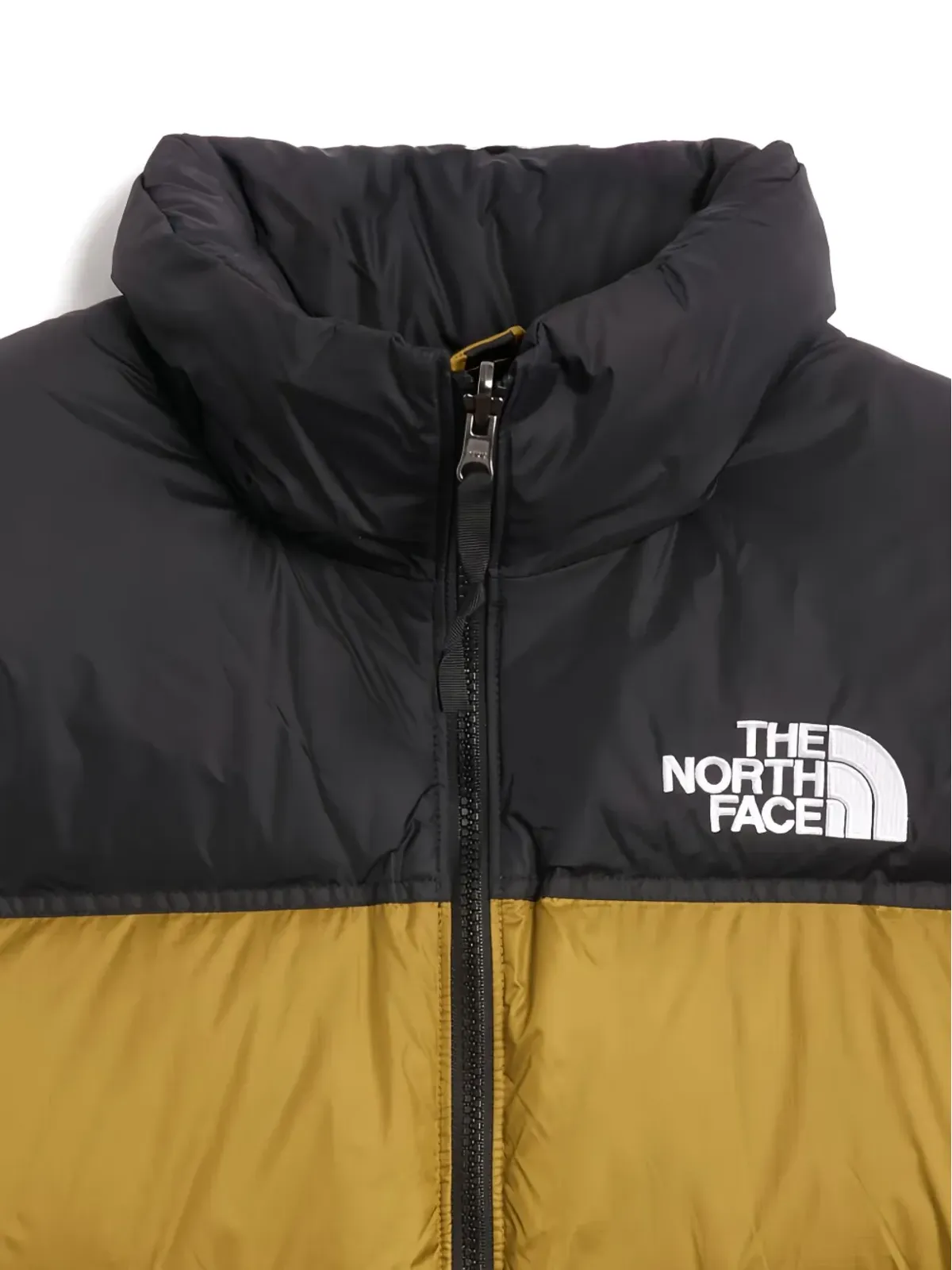 The North Face 1996ツートーンパファージャケット グリーン - 画像4