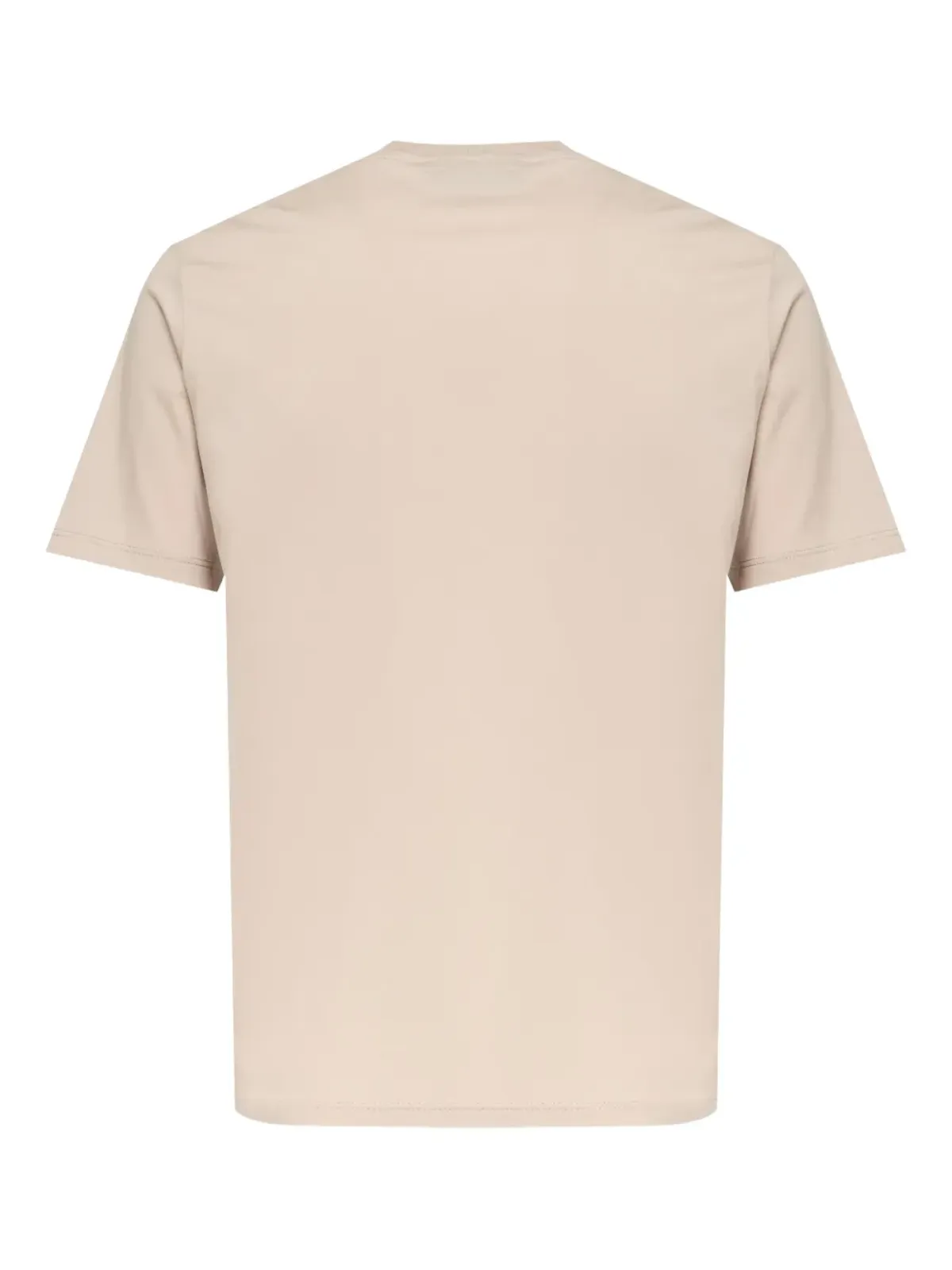 Giuliano Galiano ジュリアーノ・ガリアーノ クルーネック半袖Tシャツ - ベージュ - 画像1