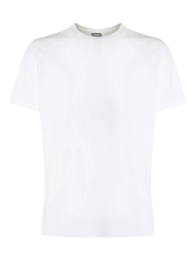 Zanone Zanone クルーネック半袖Tシャツ - Whiteの商品画像