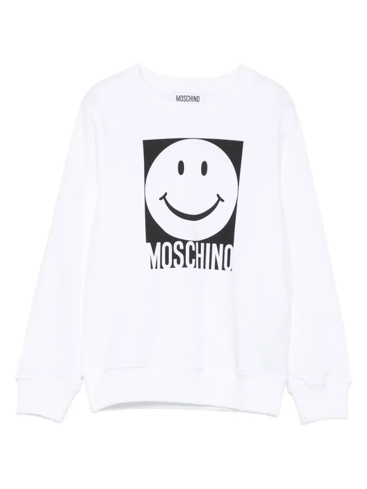 Moschino Kids スマイリーフェイスモチーフ スウェットシャツ - 画像1