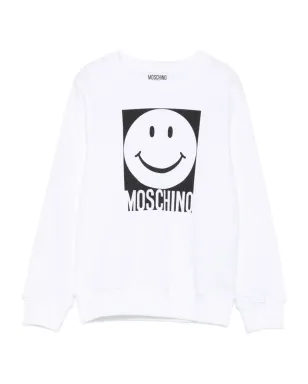 Moschino Kids スマイリーフェイスモチーフ スウェットシャツ - サムネイル1