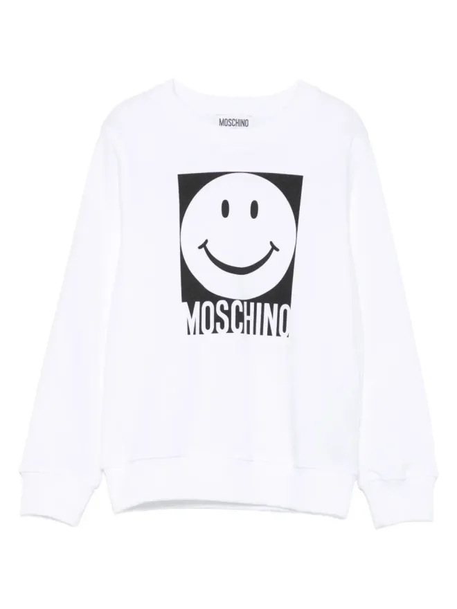 Moschino Kids Moschino Kids スマイリーフェイスモチーフ スウェットシャツの商品画像