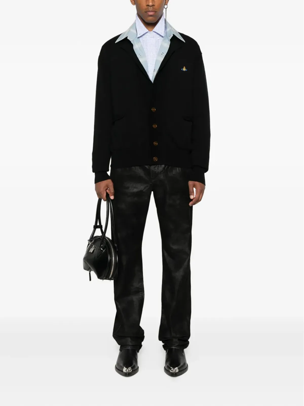 Vivienne Westwood Orb-embellished カーディガン - 画像2