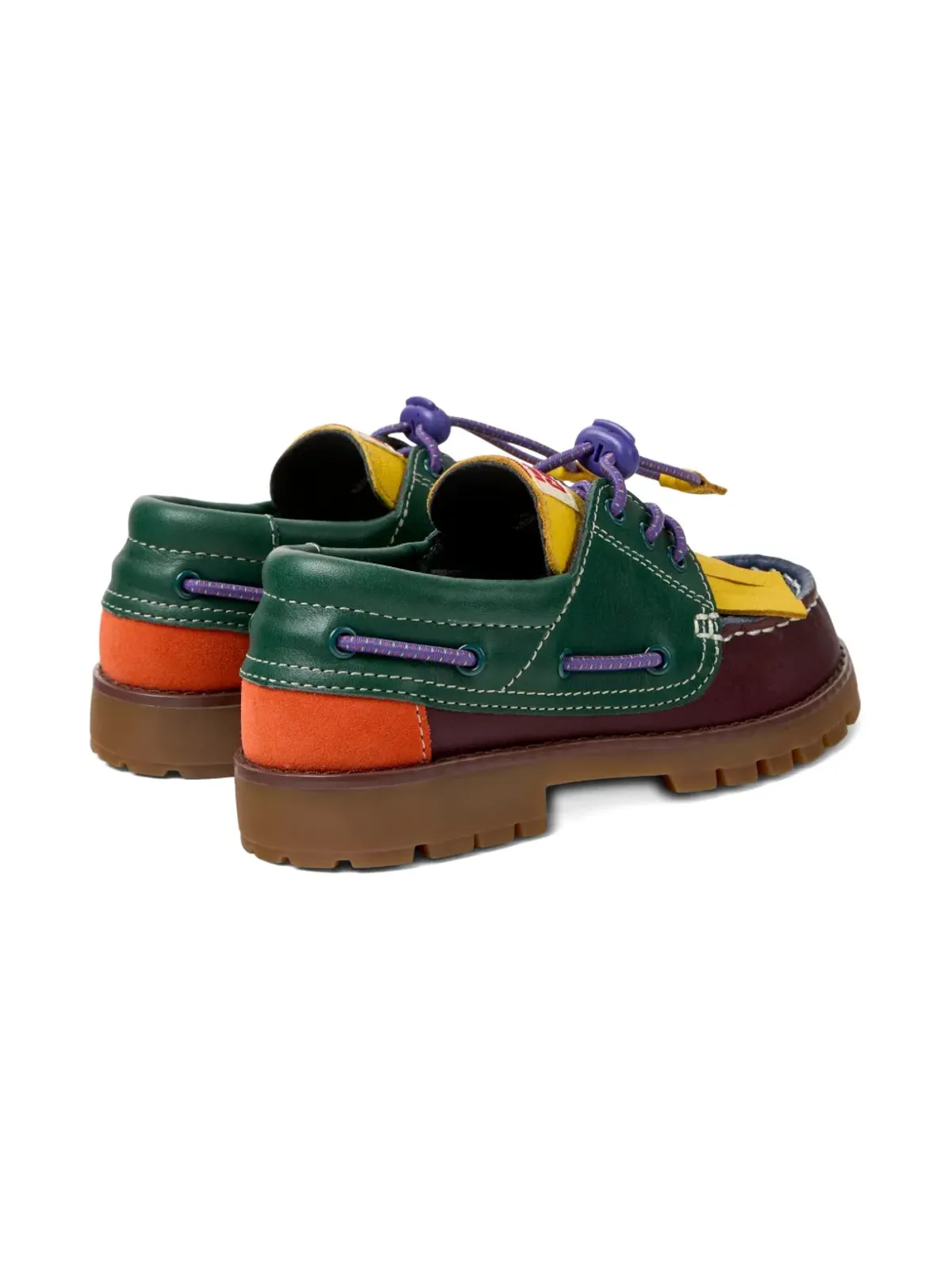 Camper Kids フリンジボートシューズ - 画像3