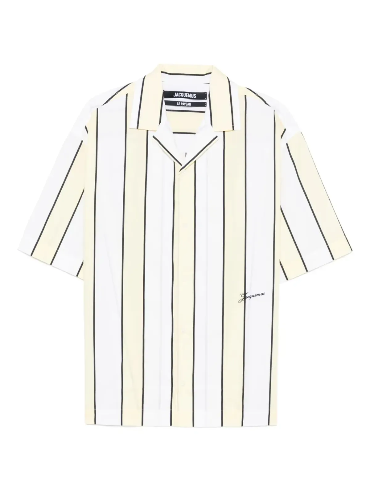 Jacquemus ストライプ半袖シャツ - 画像1