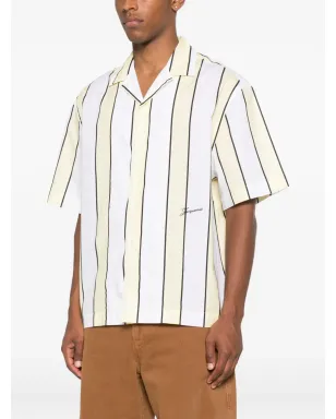 Jacquemus ストライプ半袖シャツ - サムネイル3