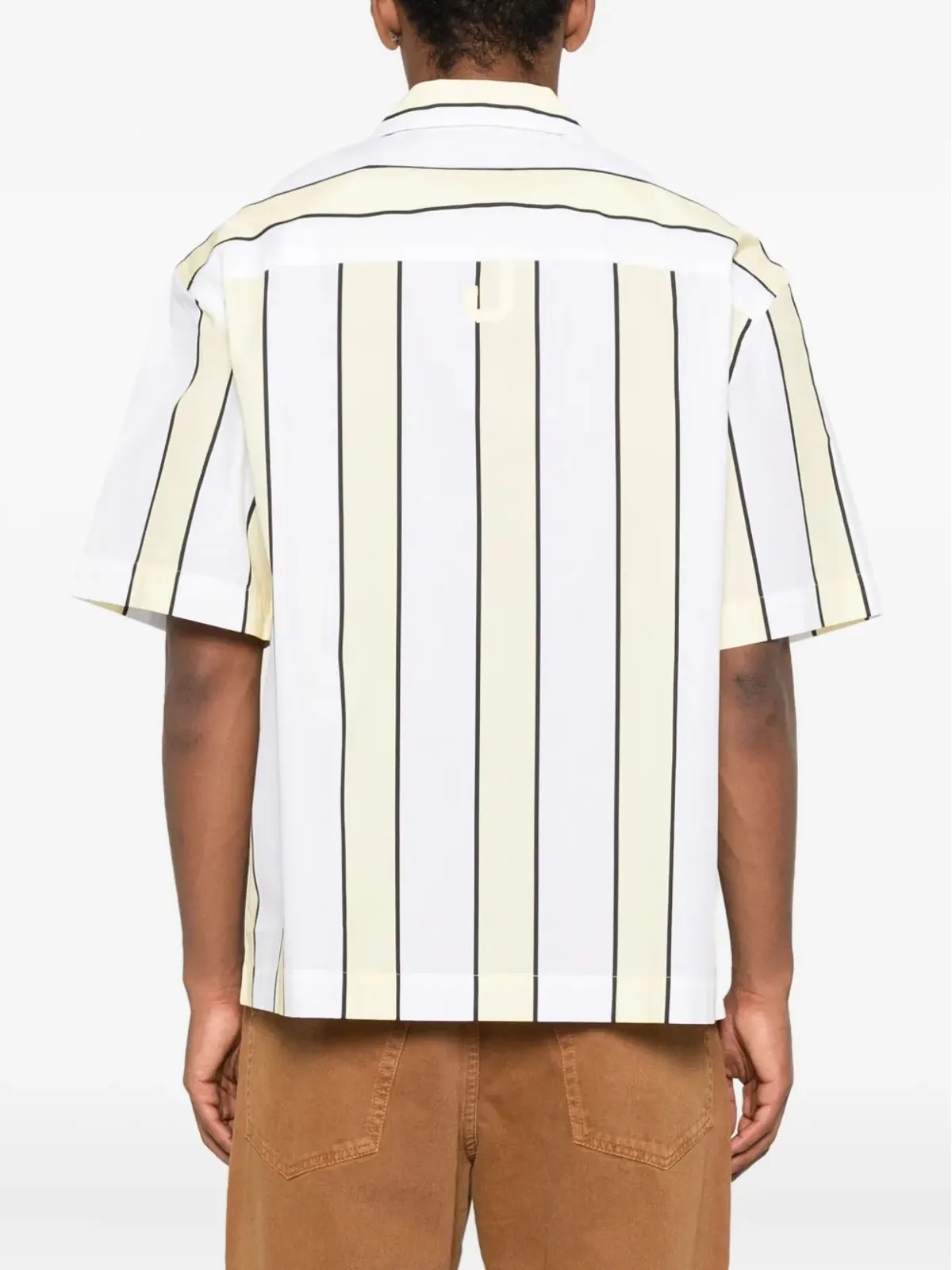 Jacquemus ストライプ半袖シャツ - 画像4