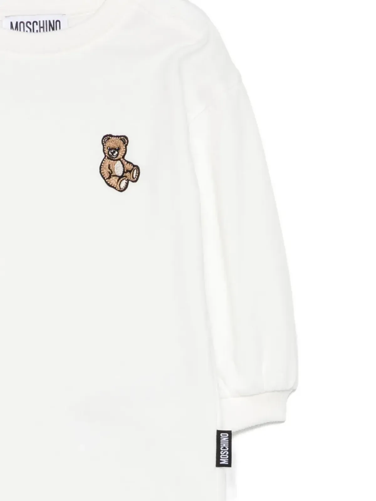 Moschino Kids 刺繍テディベアドレス - 画像3