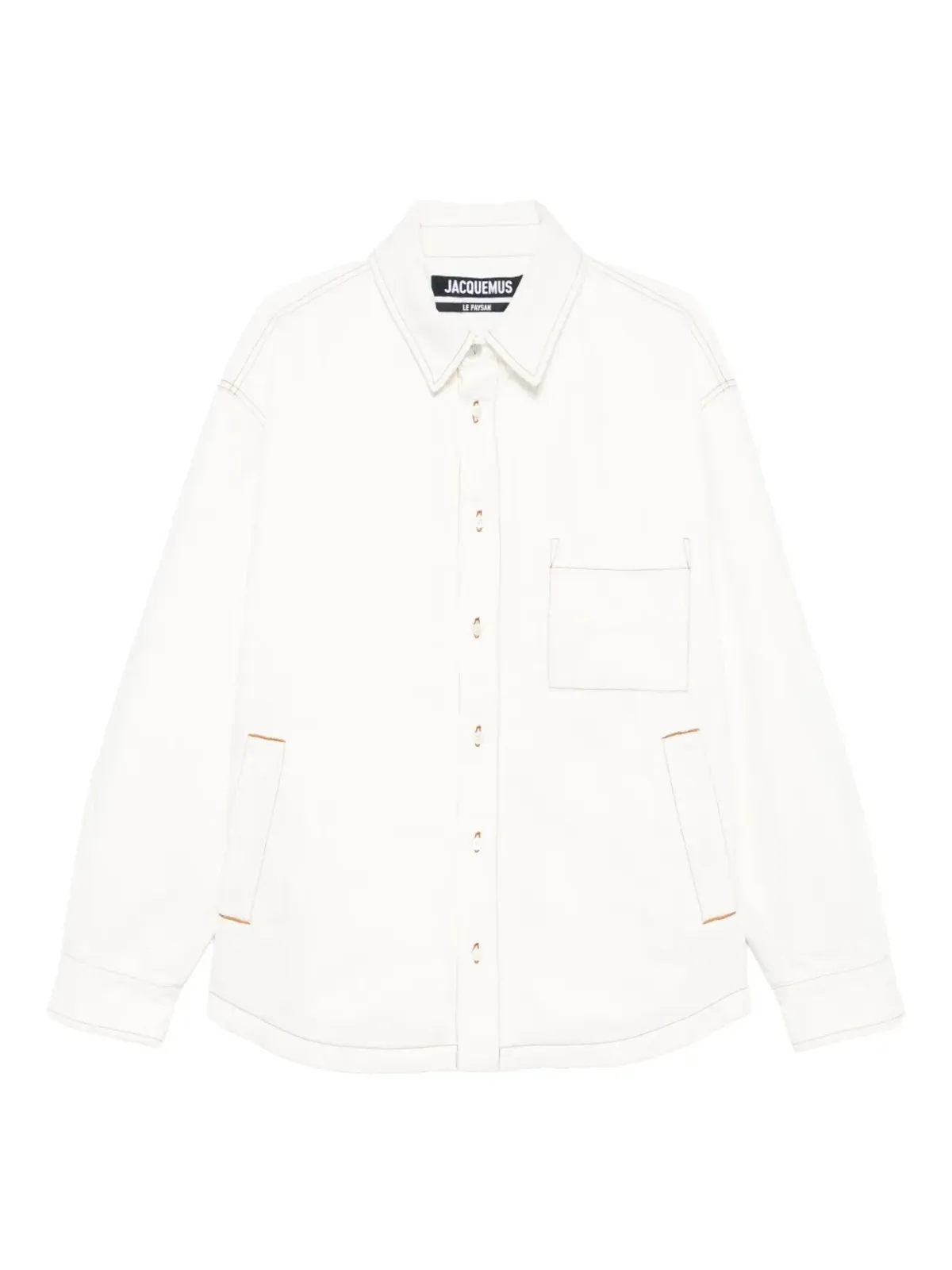 Jacquemus コントラストステッチ シャツジャケット - 画像1