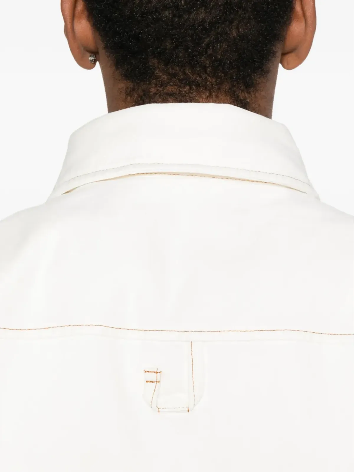 Jacquemus コントラストステッチ シャツジャケット - 画像5