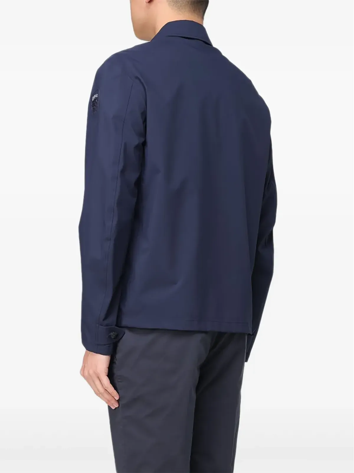 Blauer パッチポケット付きボタン留め ジャケット（ブルー） - 画像3