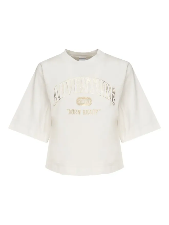 PINKO PINKO ロゴプリント半袖Tシャツの商品画像
