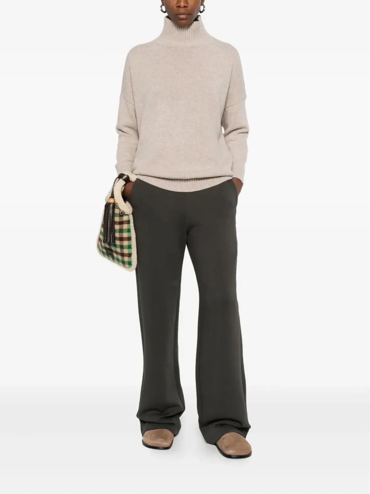 S Max Mara ポンペオ エラスティックウエストバンド ポケットパンツ - 画像2