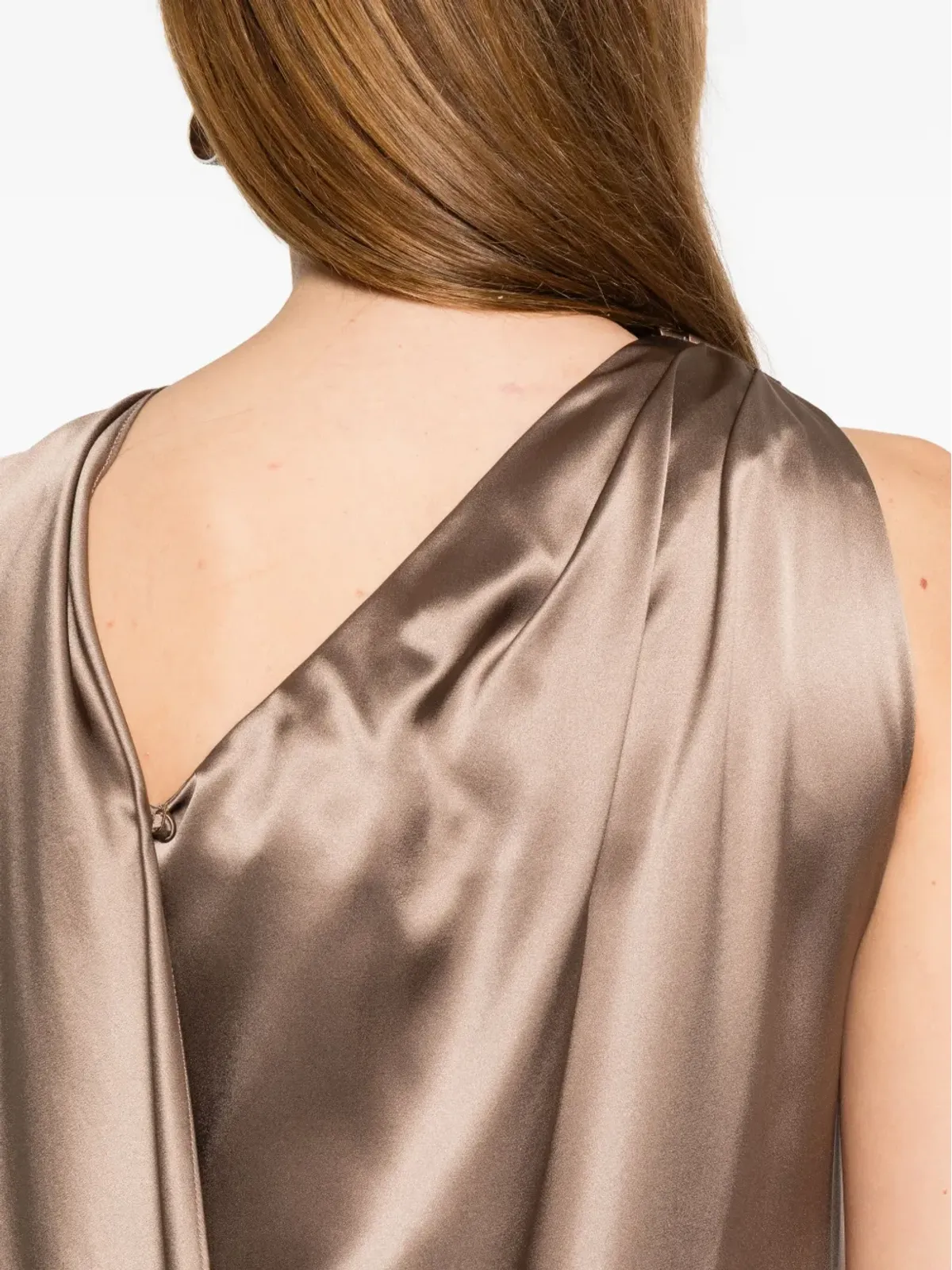 Max Mara ドレープマキシドレス - 画像5