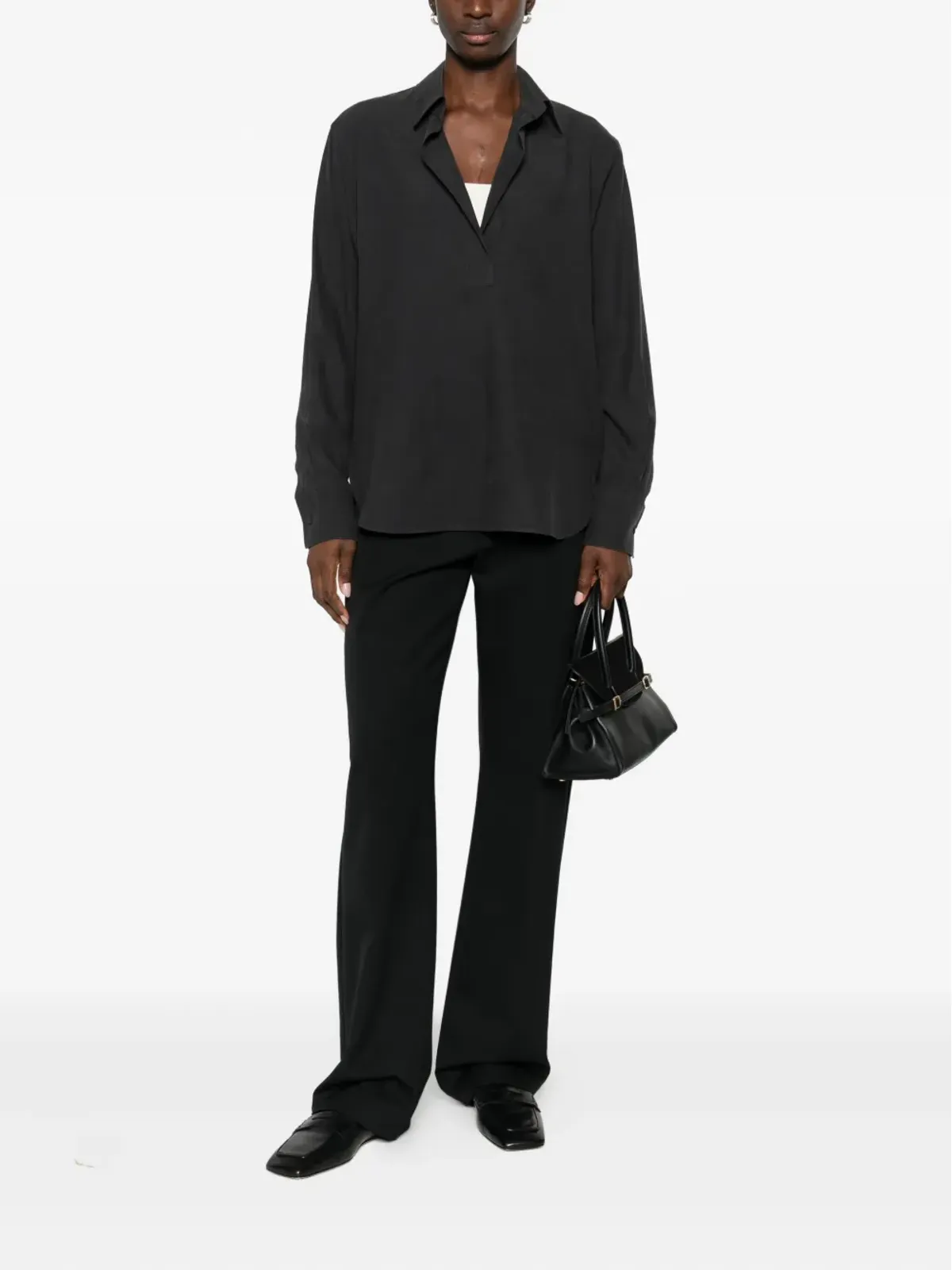 Max Mara ノッチドカラーシャツ - 画像2