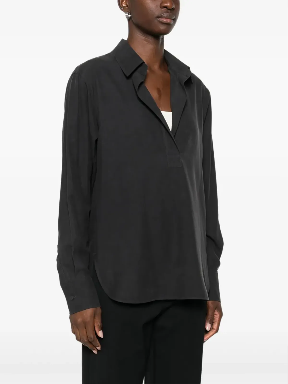 Max Mara ノッチドカラーシャツ - 画像3