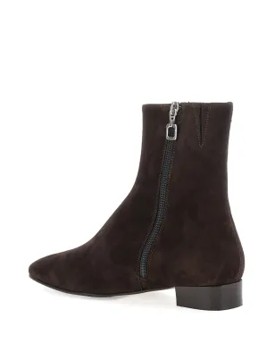 Carel Paris エイグロン ジップスエード アンクルブーツ - サムネイル3