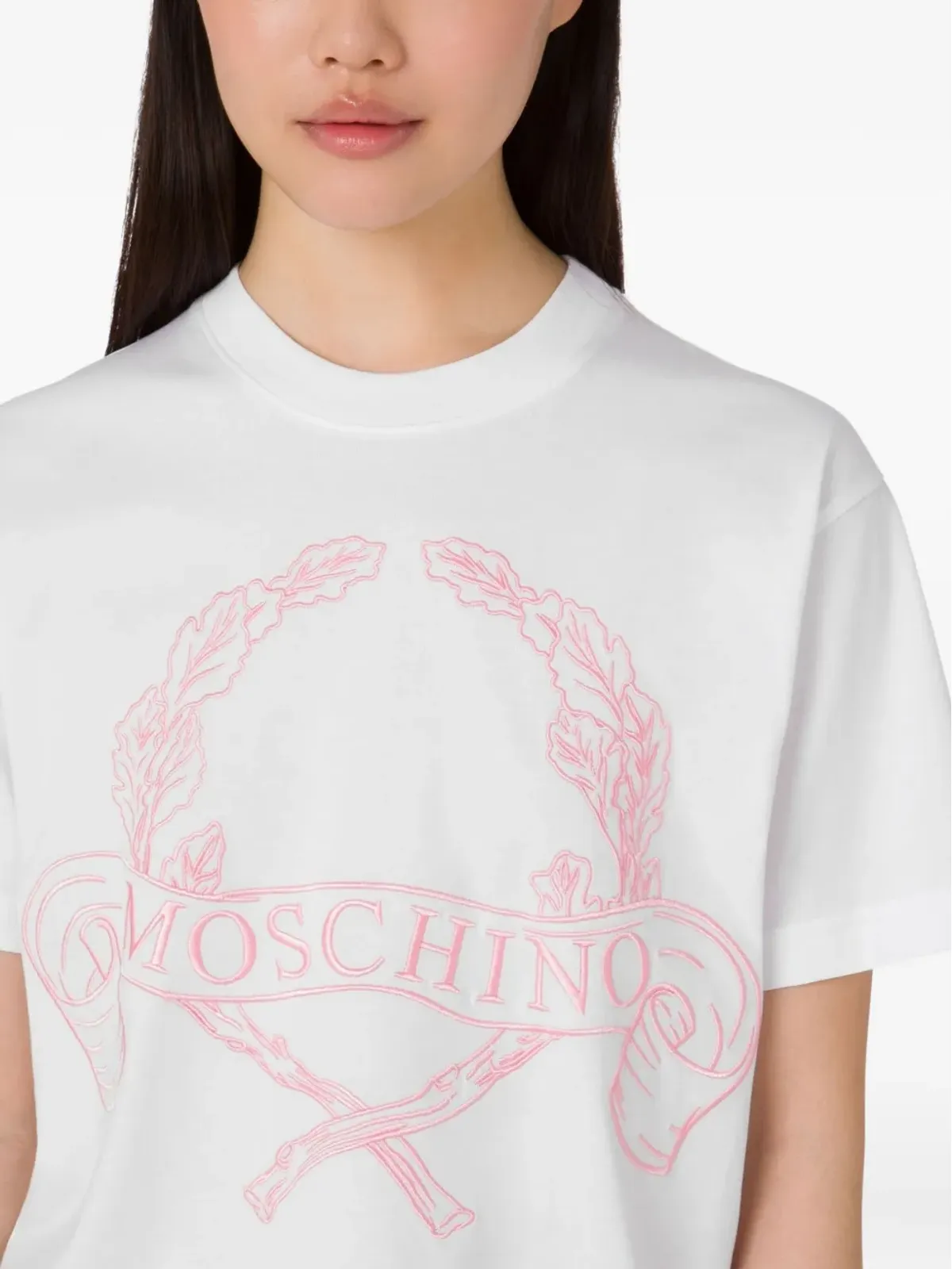 Moschino ロゴ刺繍 Tシャツ - 画像5