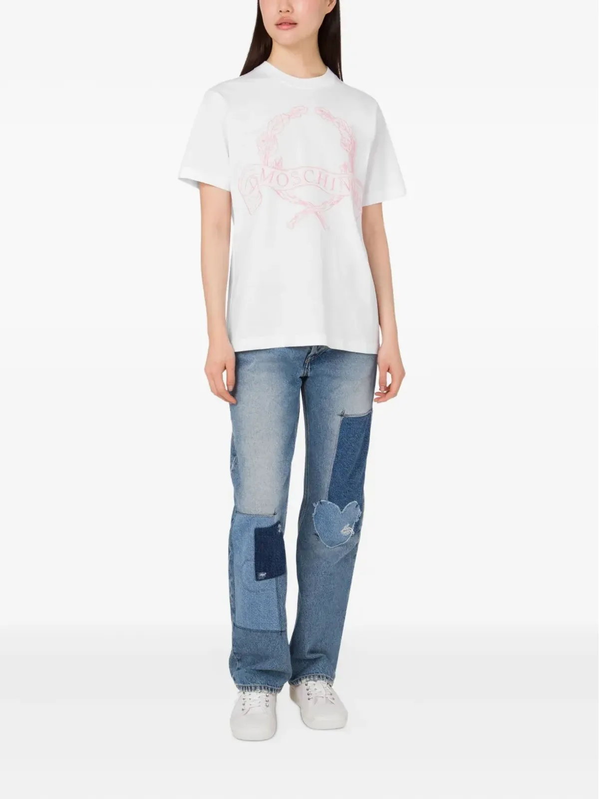 Moschino ロゴ刺繍 Tシャツ - 画像2