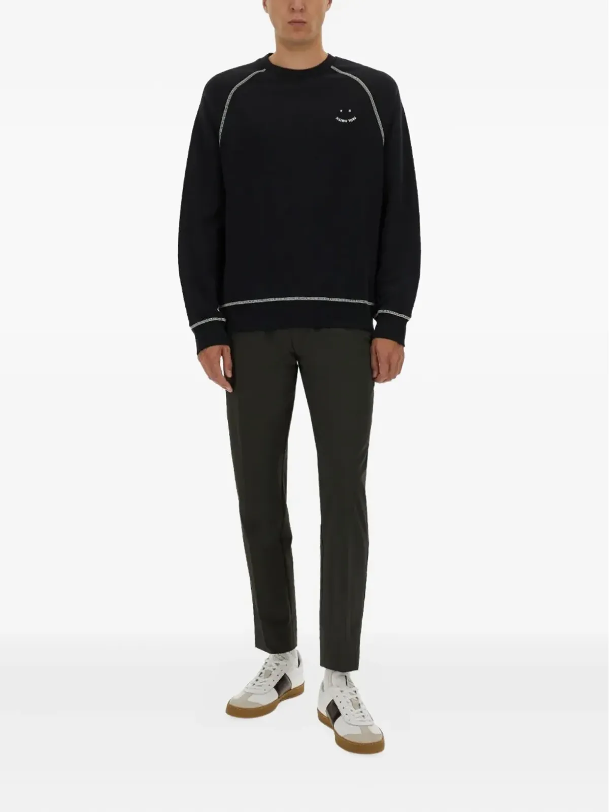 PS Paul Smith コントラストステッチ スウェットシャツ - 画像2