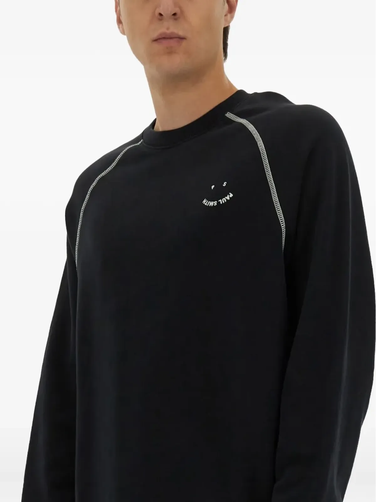 PS Paul Smith コントラストステッチ スウェットシャツ - 画像4