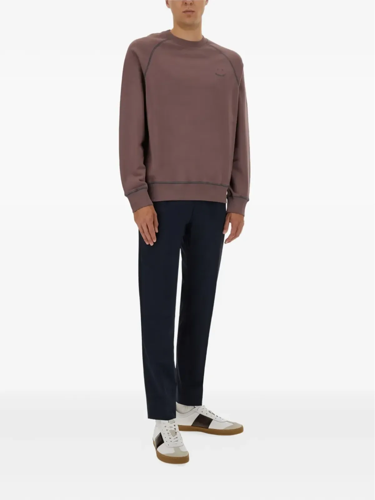 PS Paul Smith ラグランスリーブ・スマイリースウェット - 画像2