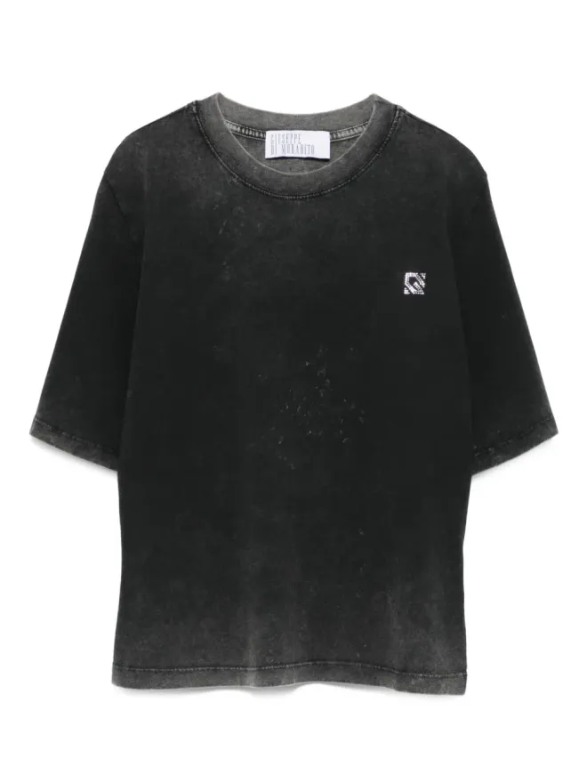 GIUSEPPE DI MORABITO Giuseppe Di Morabito ロゴディテールの半袖Tシャツの商品画像