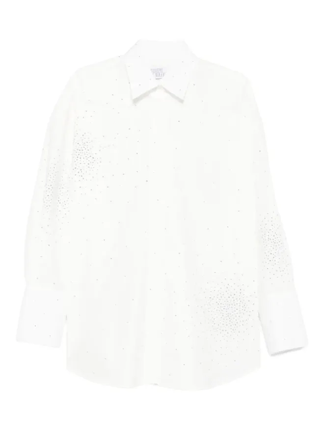 GIUSEPPE DI MORABITO Giuseppe Di Morabito ドット装飾シャツの商品画像