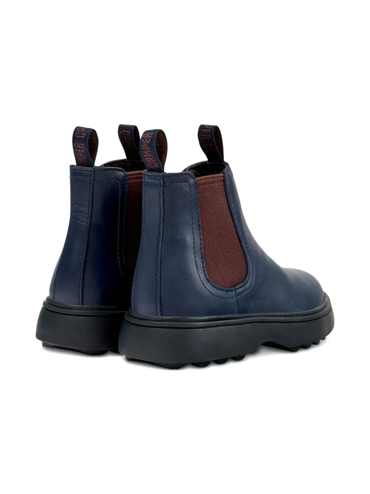 Camper Kids Norte エラスティックパネル レザー アンクルブーツ - ブルー - 画像4
