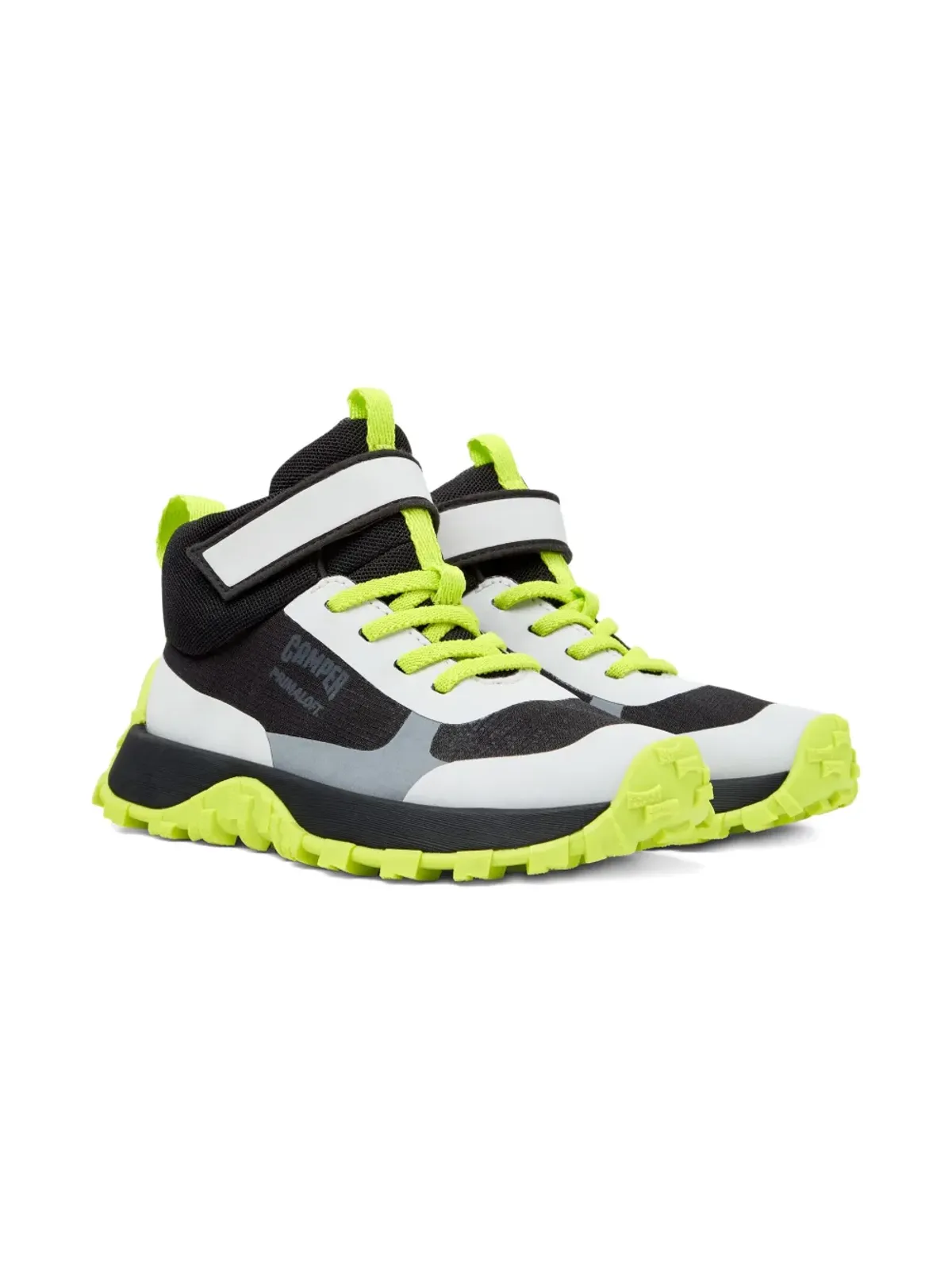Camper Kids Drift Trail touch-strap boots - Black - 画像1