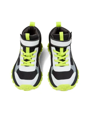 Camper Kids Drift Trail touch-strap boots - Black - サムネイル4