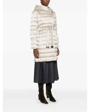 Max Mara Novef フード付きキルティングコート - サムネイル3