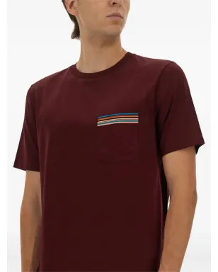 Paul Smith ポール・スミス シグネチャー・ストライプ ポケット Tシャツ - サムネイル4