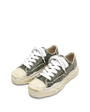 Maison MIHARA YASUHIRO デニム地 ローカットスニーカー グレー - サムネイル2