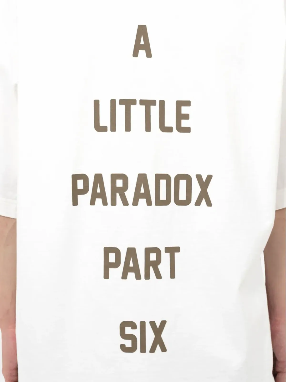 Maison MIHARA YASUHIRO 猫プリントテキストバックTシャツ - 画像4