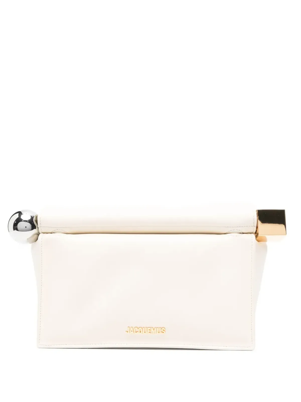 Jacquemus Rond Carré メタリック球体クラッチ - 画像1