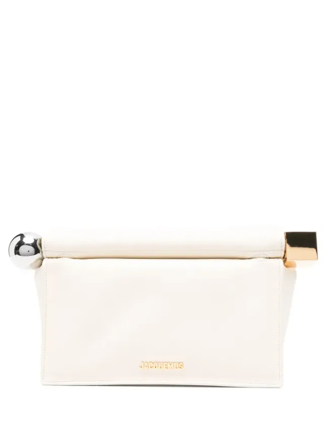JACQUEMUS Jacquemus Rond Carré メタリック球体クラッチの商品画像