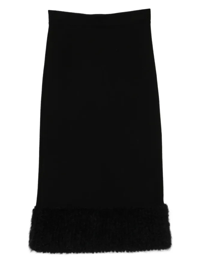 Moschino Moschino トリムドスカート - ブラックの商品画像