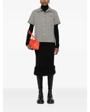 Moschino トリムドスカート - ブラック - サムネイル2