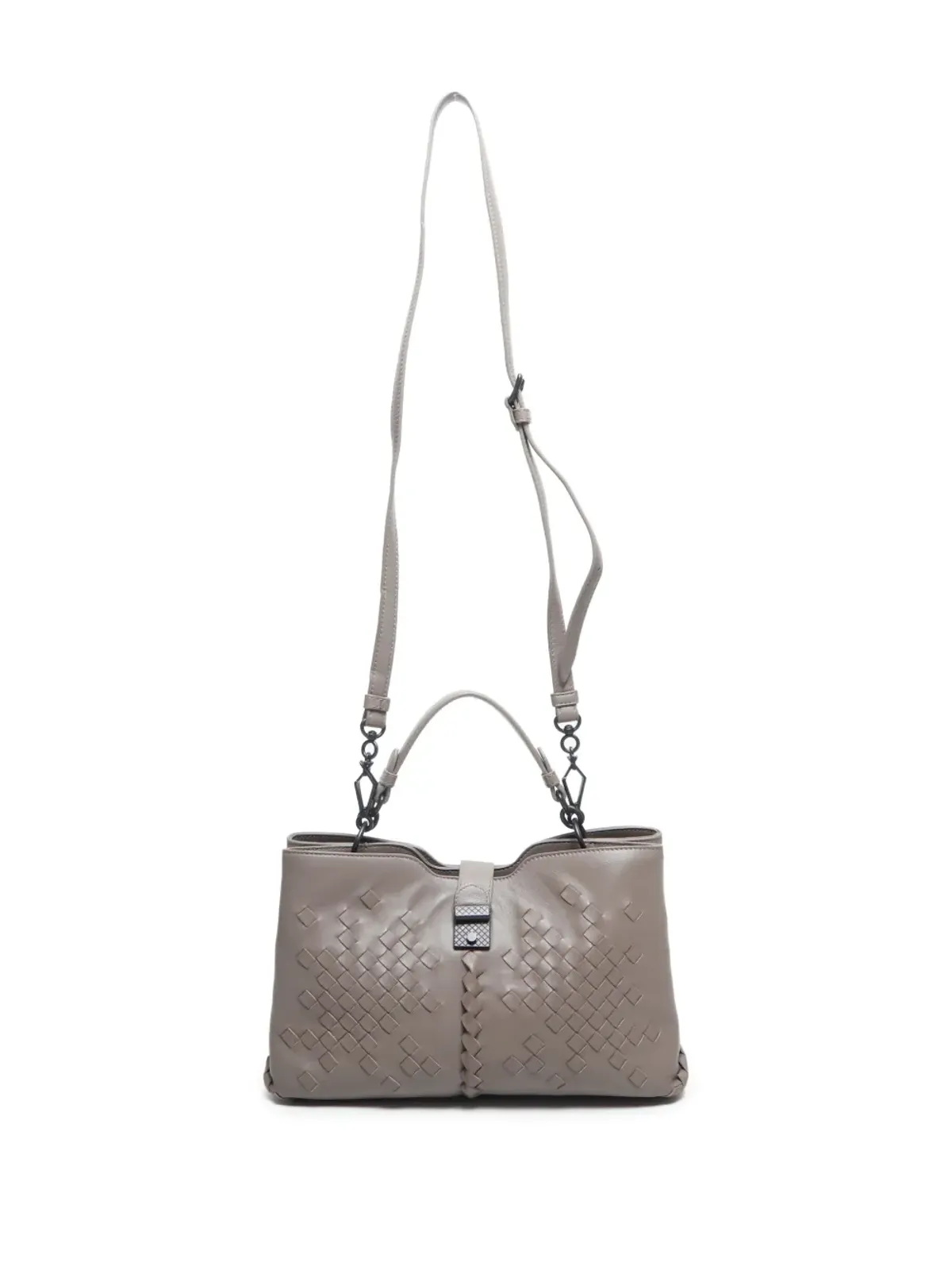 Bottega Veneta Pre-Owned Napoli ツーウェイ ハンドバッグ - グレー - 画像5