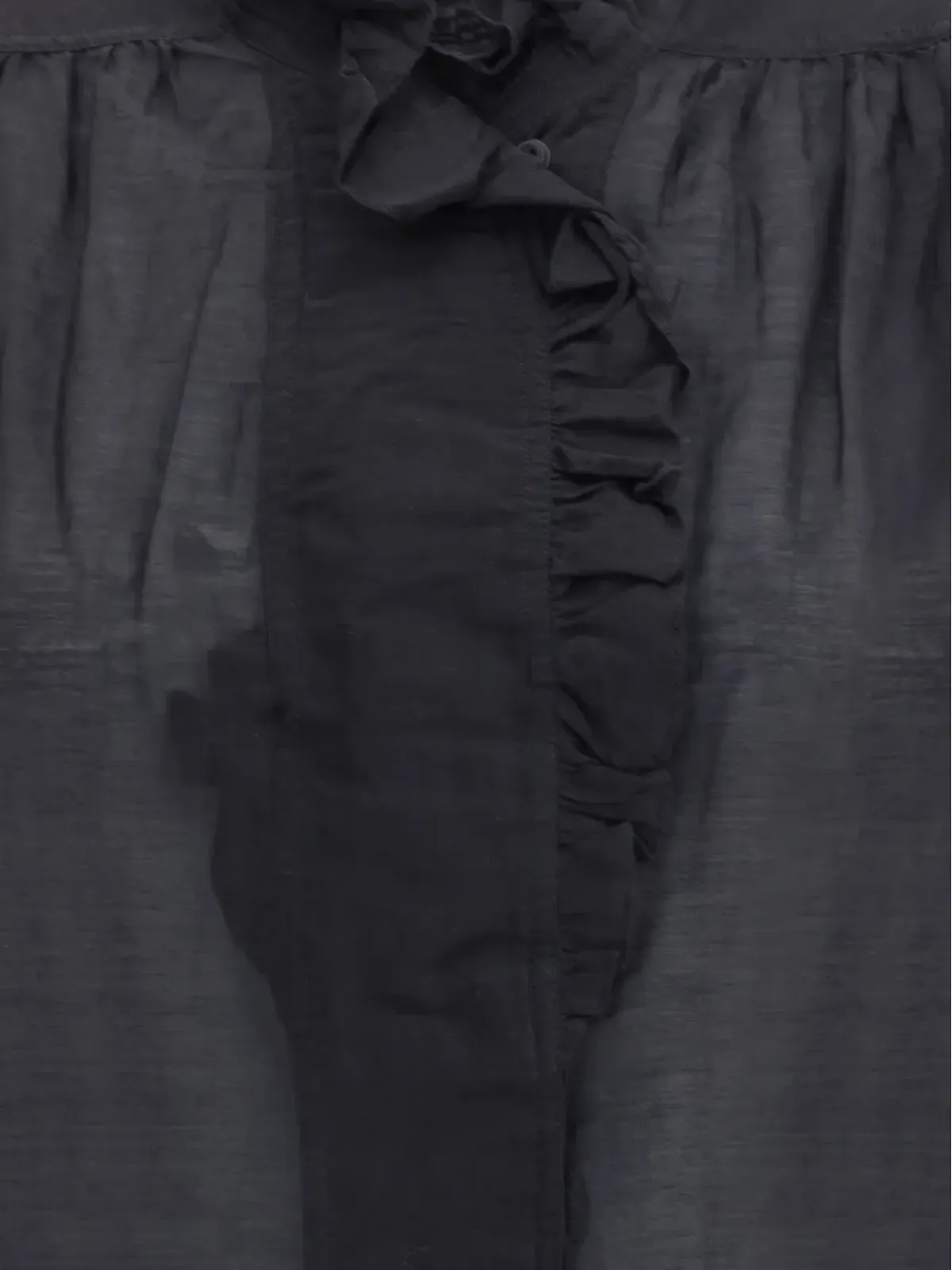 MARANT ÉTOILE Pamias フリルトップ - 画像4