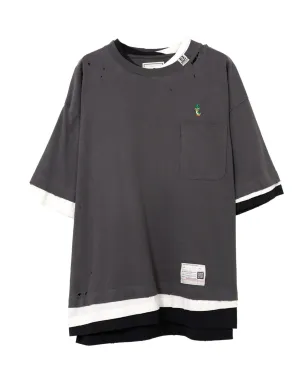 Maison MIHARA YASUHIRO レイヤードポケットTシャツ - サムネイル1