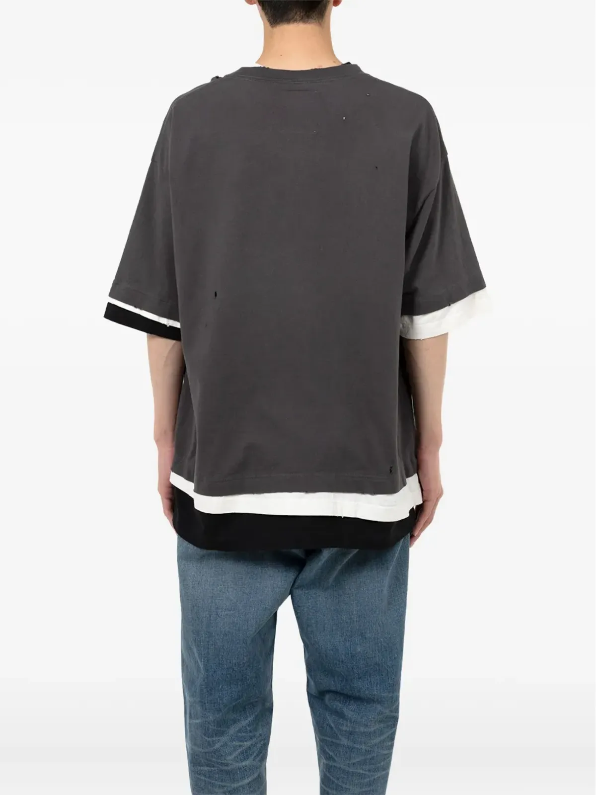 Maison MIHARA YASUHIRO レイヤードポケットTシャツ - 画像4