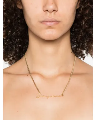 Jacquemus ロゴ入りネックレス - サムネイル2